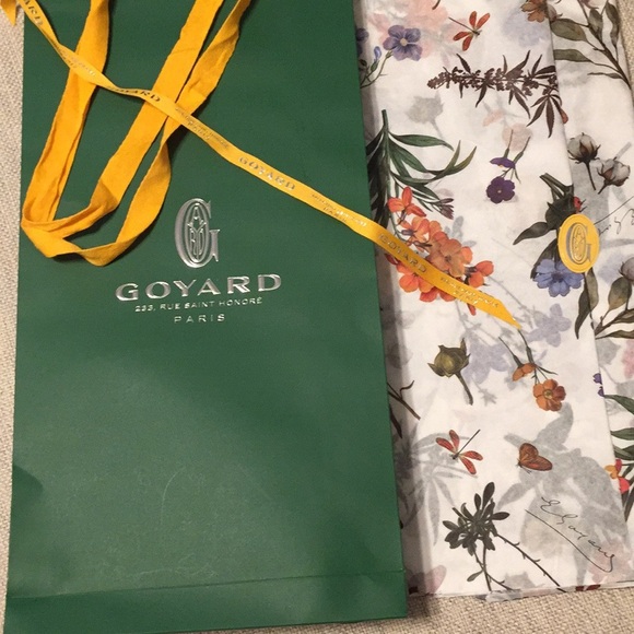Goyard shopping bag, tissue and ribbon - Picture 1 of 6